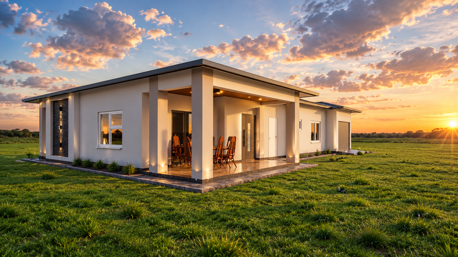 4-bed modern residential design